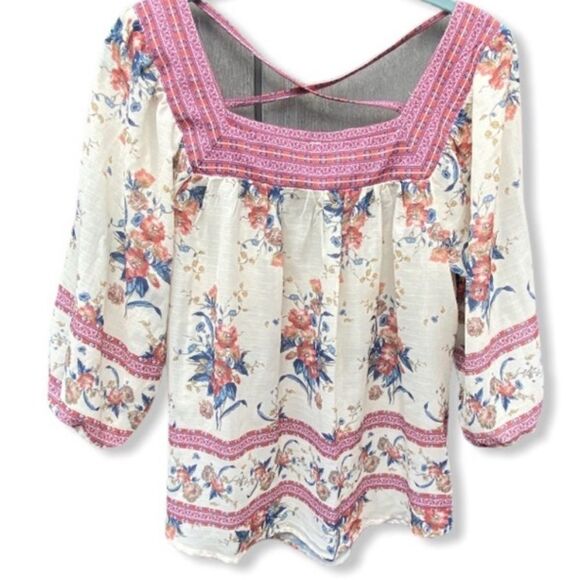 Rewind Floral Top - Picture 1 of 9